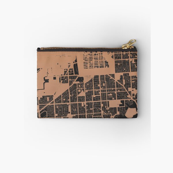 Item preview, Adelaide Map Art Chocolate color Australia designed and sold by EpicMaps.