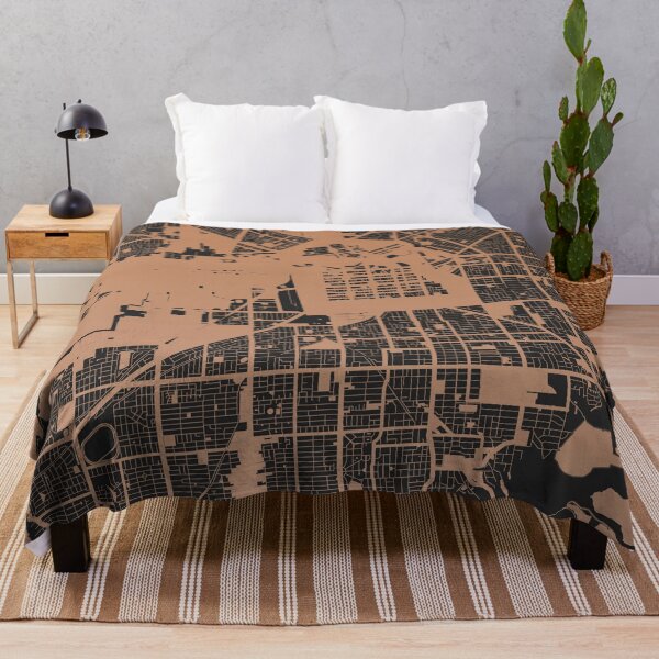 Item preview, Adelaide Map Art Chocolate color Australia designed and sold by EpicMaps.