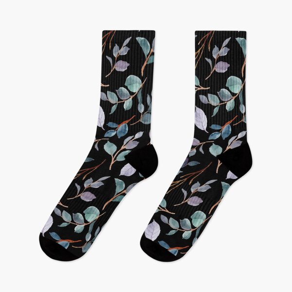 Aperçu de l'œuvre Floral blue leaves créée et vendue par FGCART.