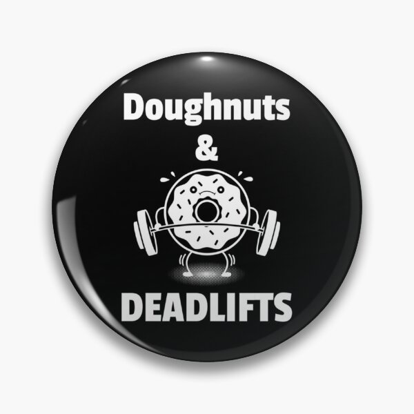 Item preview, Doughnuts And Deadlifts Classic T-Shirt designed and sold by joannonapk6.