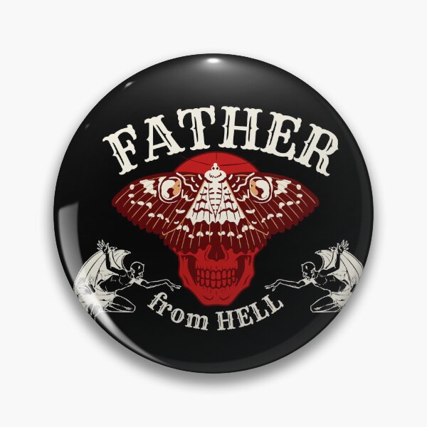 Item preview, FATHER from HELL  red skull-butterfly designed and sold by KS-Y.