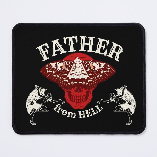 Item preview, FATHER from HELL red skull-butterfly designed and sold by KS-Y.