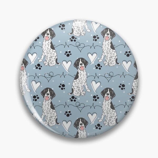 Item preview, LOVE German Shorthaired Pointer GSP - Black and White 1 designed and sold by Lulupainting.
