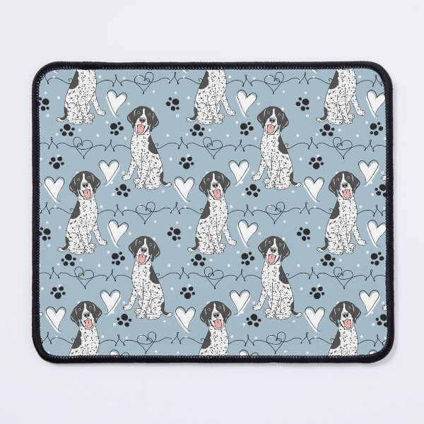 Item preview, LOVE German Shorthaired Pointer GSP - Black and White 1 designed and sold by Lulupainting.