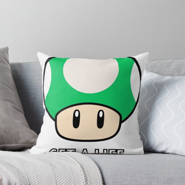 Item preview, Get a life Mario Mushroom designed and sold by Earlene2365.