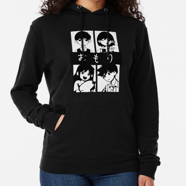 Omori (Omori, Kel, Aubrey und Hero) Sudadera ligera con capucha