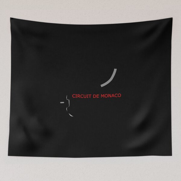 Item preview, Circuit De Monaco Sticker designed and sold by veronicaab.