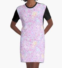 Power Up! Graphic T-Shirt Dress