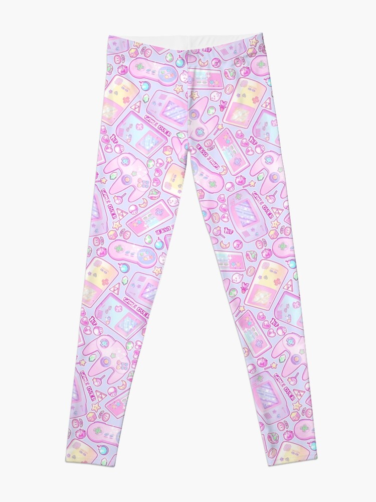 Power Up! Leggings for Sale by PastelPollution