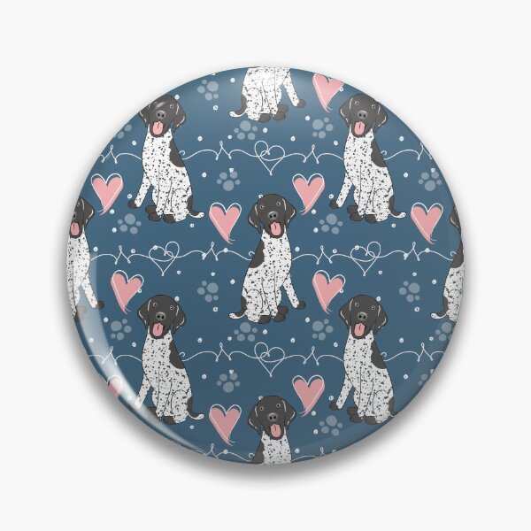 Item preview, LOVE German Shorthaired Pointer GSP - Black and White 2 designed and sold by Lulupainting.