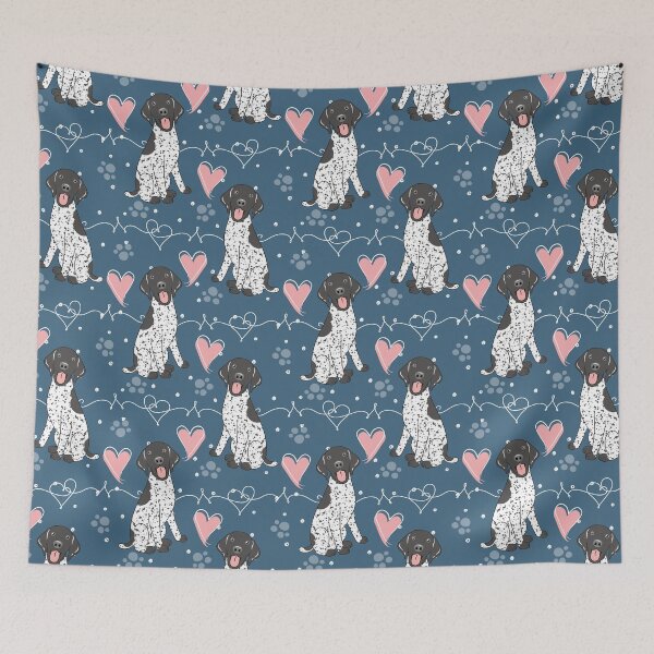 Item preview, LOVE German Shorthaired Pointer GSP - Black and White 2 designed and sold by Lulupainting.
