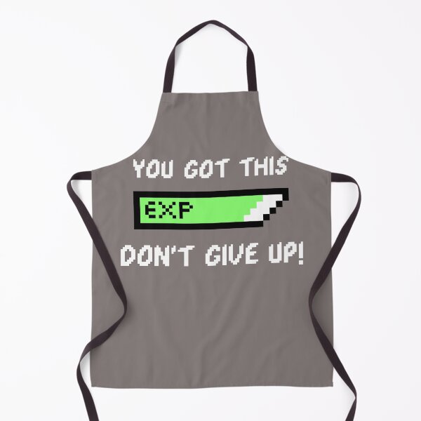 Item preview, Level up; don't give up! - Workout Gaming Design designed and sold by Frame-n-Play.