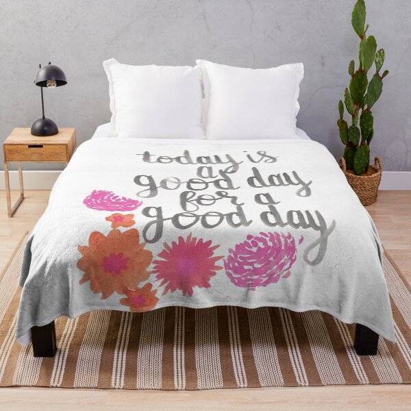 Item preview, Today Is a Good Day For a Good Day (coral) designed and sold by maxineawhite.