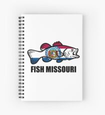 Fish Missouri Spiral Notebook