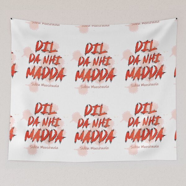 Item preview, Dil da nhi madda sidhu moosewala  designed and sold by Ultimatedezign.