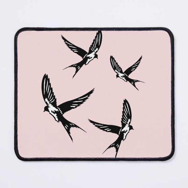 Item preview, SWALLOWS WHITE BREAST BY SUBGIRL designed and sold by SUBGIRL.