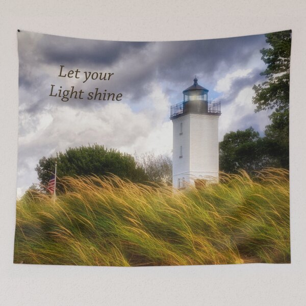 Item preview, Let Your Light Shine - Presque Isle Light designed and sold by Kathy Weaver.