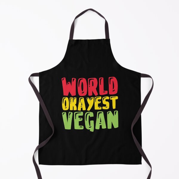 Item preview, World Okayest Vegan designed and sold by PatternFeed8.