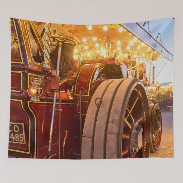 Item preview, 1921 Burrell 8nhp Showmans Scenic Traction Engine designed and sold by Andy Harker.
