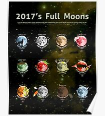 2017's Full Moons Poster