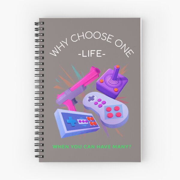 Item preview, Gamers Get to Choose How Many Lives They Live - Gaming Design designed and sold by Frame-n-Play.