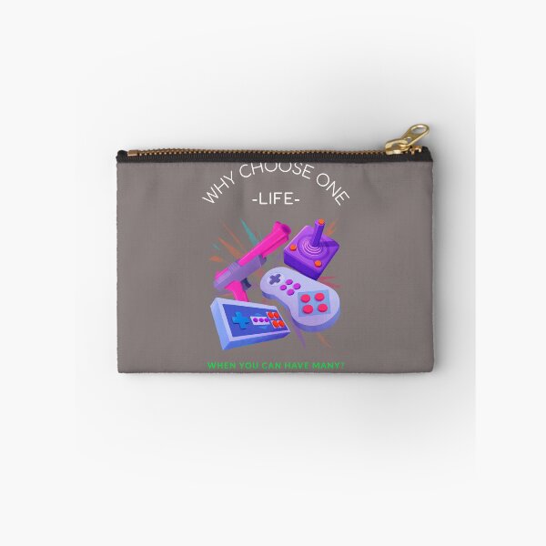 Item preview, Gamers Get to Choose How Many Lives They Live - Gaming Design designed and sold by Frame-n-Play.