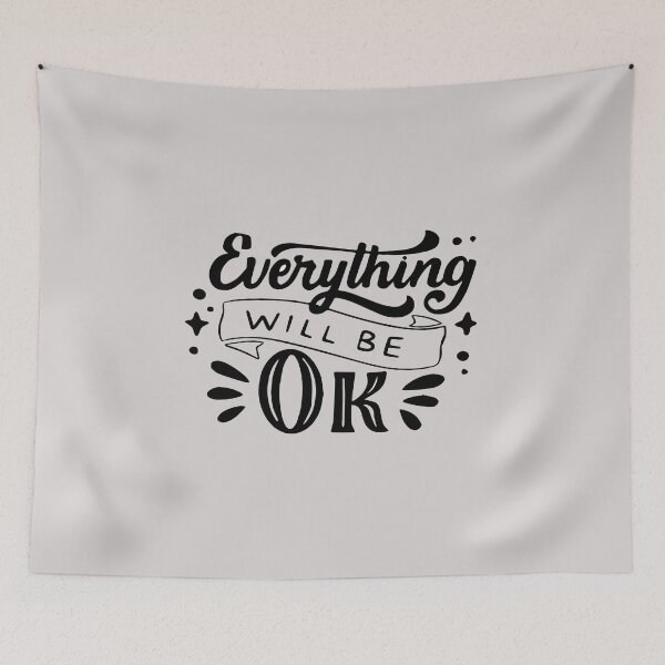 Item preview, Everything Will Be Ok designed and sold by Abrarhussain.