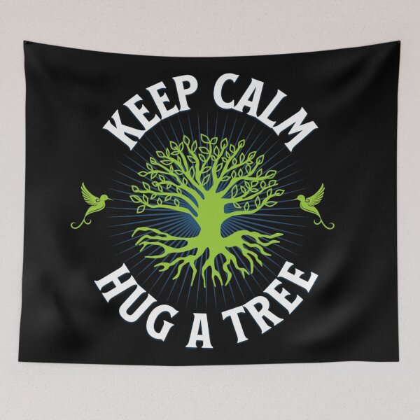 Item preview, Keep Calm and Hug a Tree | Pure Energy | Soul Essence | Go Green | Tree Hugging Hippy designed and sold by FrequencyV.
