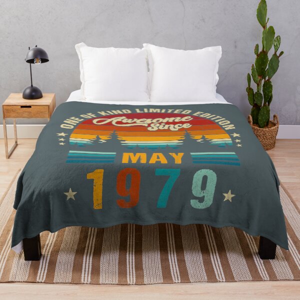 Item preview, Vintage 43th Birthday Awesome Since may 1979 epic legend  designed and sold by RobBlake.