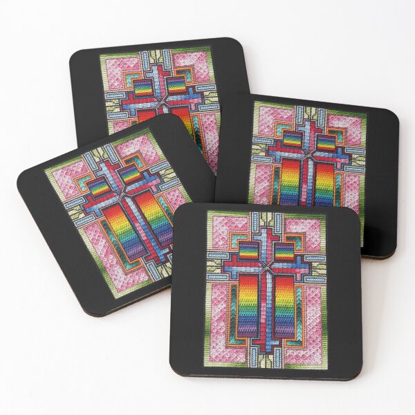 Item preview, Abstract Cross Needlepoint Classic  designed and sold by jayeshainch.