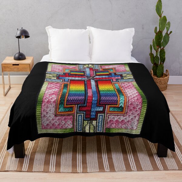 Item preview, Abstract Cross Needlepoint Classic designed and sold by jayeshainch.