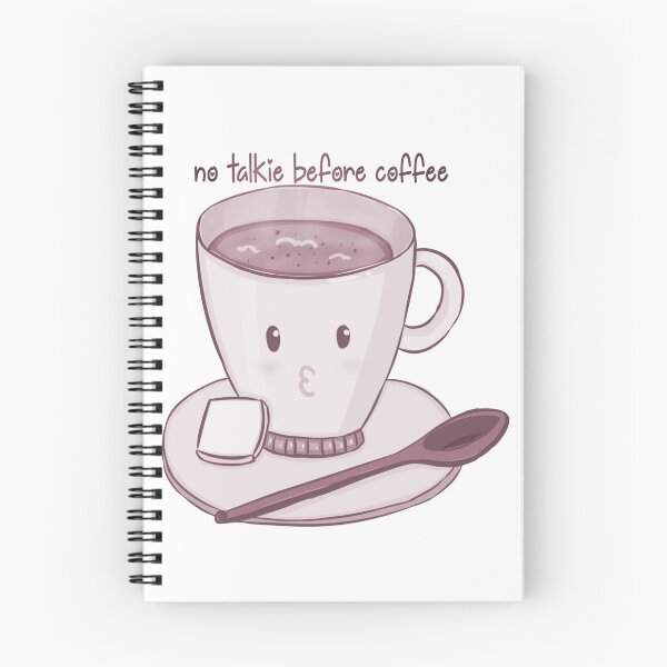 Item preview, No Talkie before Coffee | Coffee Lover designed and sold by Yellow Coffee.
