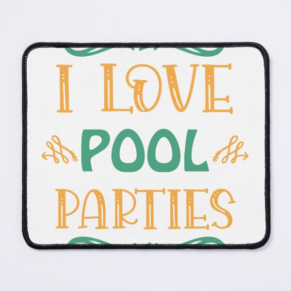 Item preview, Summer vintage , I Love Pool Parties designed and sold by Goreda.