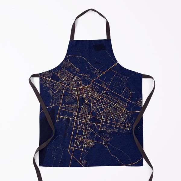 Item preview, Nur-Sultan, Kazakhstan Map  - City At Night designed and sold by deMAP.