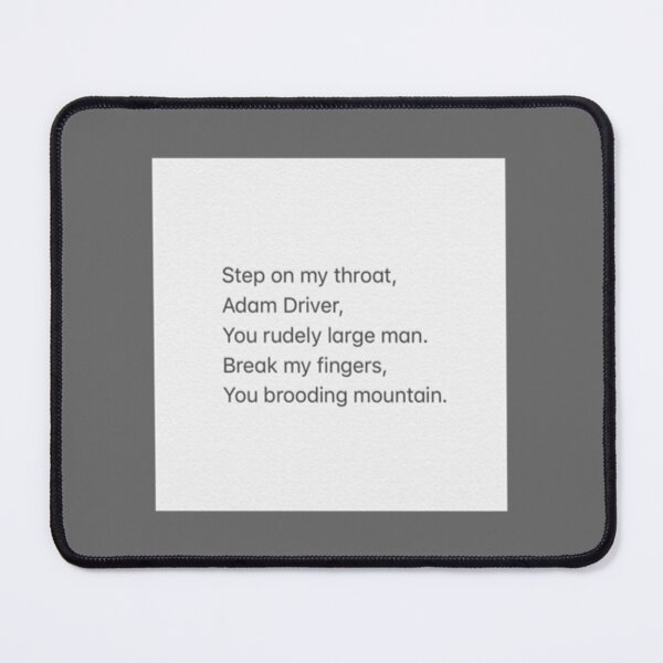 Item preview, Adam Driver, as per John Oliver (Brooding Mountain) Classic designed and sold by thanielParamore.