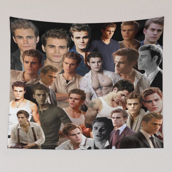 Item preview, Paul Wesley photo collage designed and sold by T-shirtakStore.