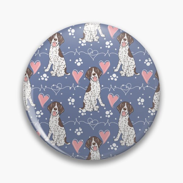 Item preview, LOVE German Shorthaired Pointer GSP - Liver and White 1 designed and sold by Lulupainting.