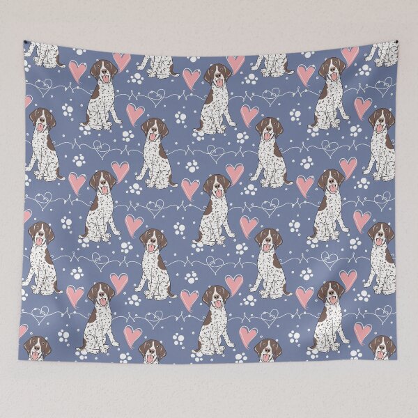 Item preview, LOVE German Shorthaired Pointer GSP - Liver and White 1 designed and sold by Lulupainting.
