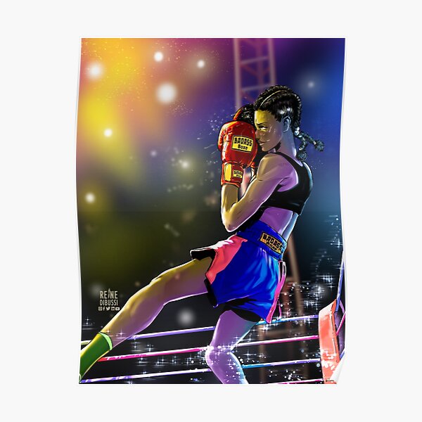 Badass boxeuse Poster