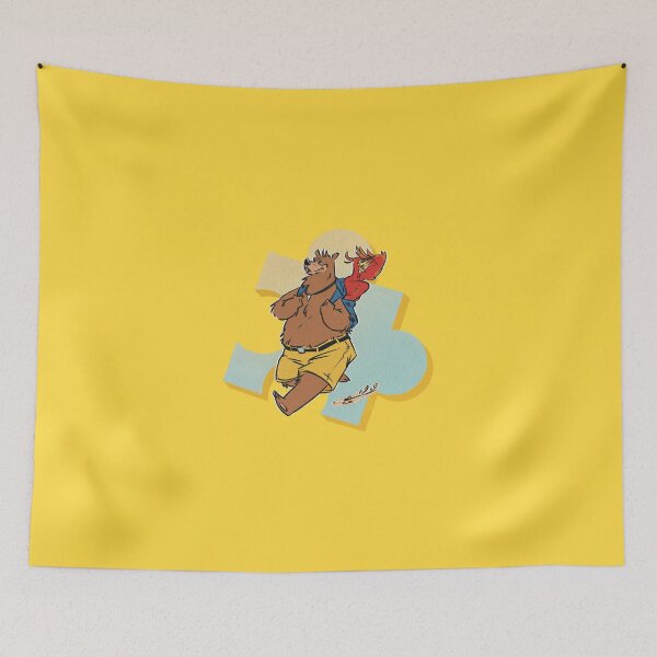 Item preview, A Bear and A Bird v2 designed and sold by Lindsay Wood.