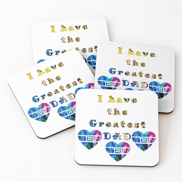Item preview, I have the Greatest DAD with patten by MariDani Art, #1 designed and sold by MariDaniArt.