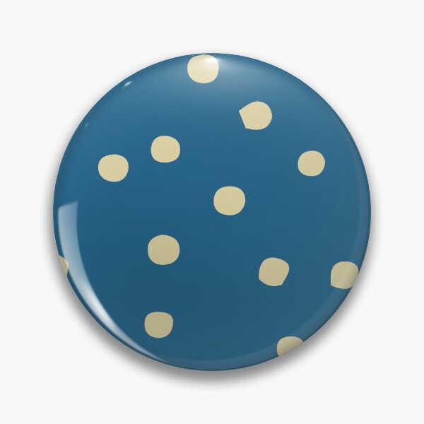 Item preview, Petrol Blue with Spots designed and sold by UnicornTrinity.