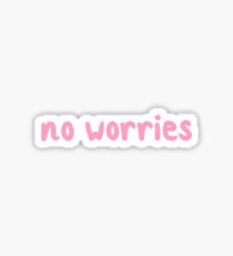 Pegatina NO WORRIES productos