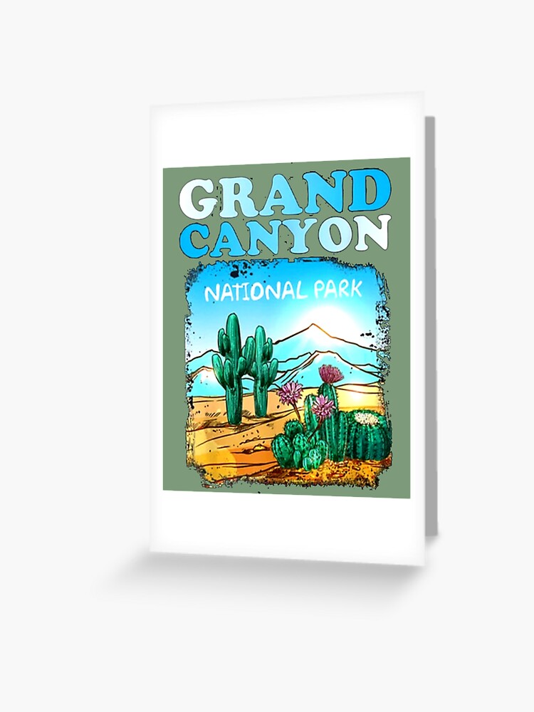 Bad Bunny Grand Canyon National Parks Psychedelic Cacti T Shirt