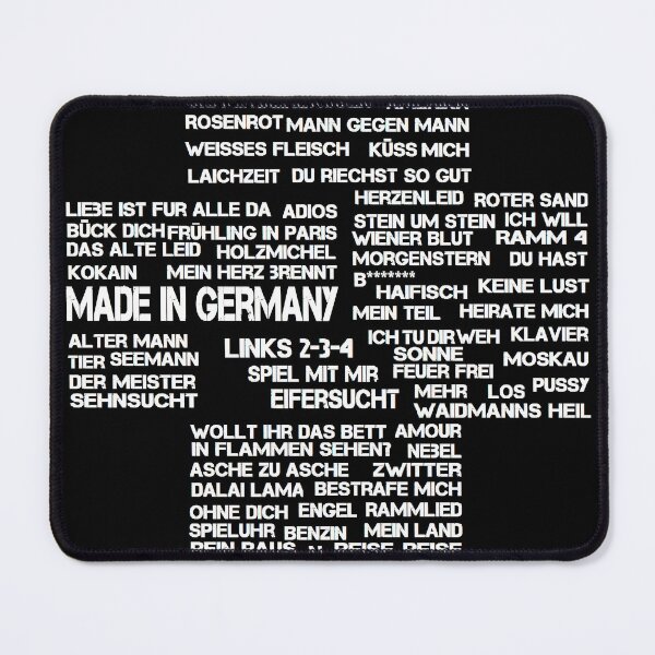 Aperçu de l'œuvre Collage musical rock/métal allemand créée et vendue par NIKE1195.