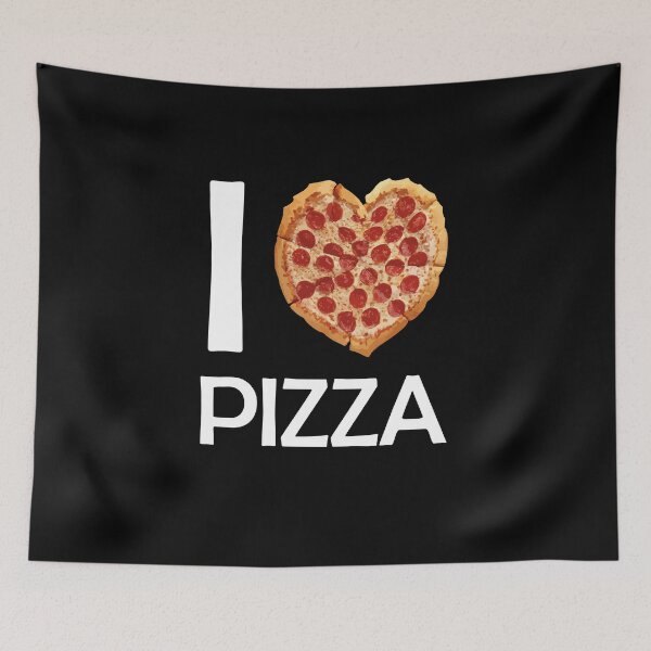 Item preview, I Love Pizza Funny Pizza Quote Pizza Heart designed and sold by theshirtinator.