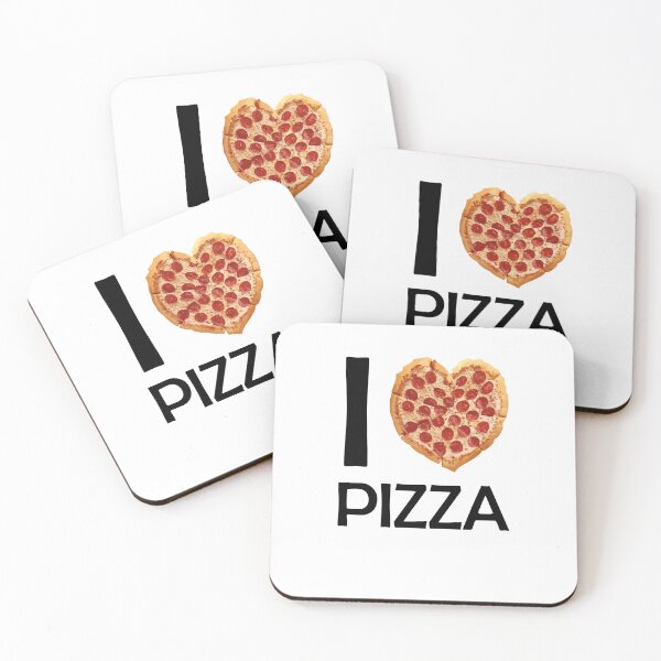 Item preview, I Love Pizza Funny Pizza Quote Pizza Heart designed and sold by theshirtinator.