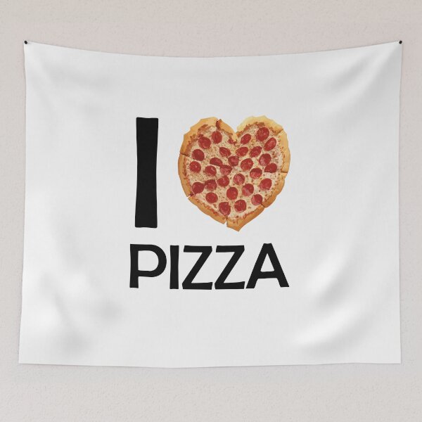 Item preview, I Love Pizza Funny Pizza Quote Pizza Heart designed and sold by theshirtinator.