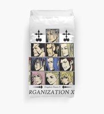 Kingdom hearts II Organization 13 (color) Duvet Cover