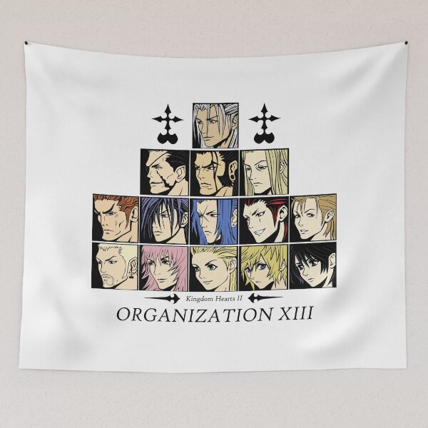 Item preview, Kingdom hearts II Organization 13 (color) designed and sold by Tvrs01001.